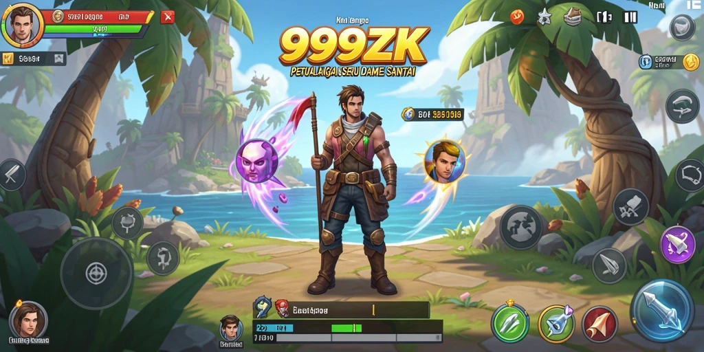 Gameplay seru dan mengasyikkan dari 999ZK.
