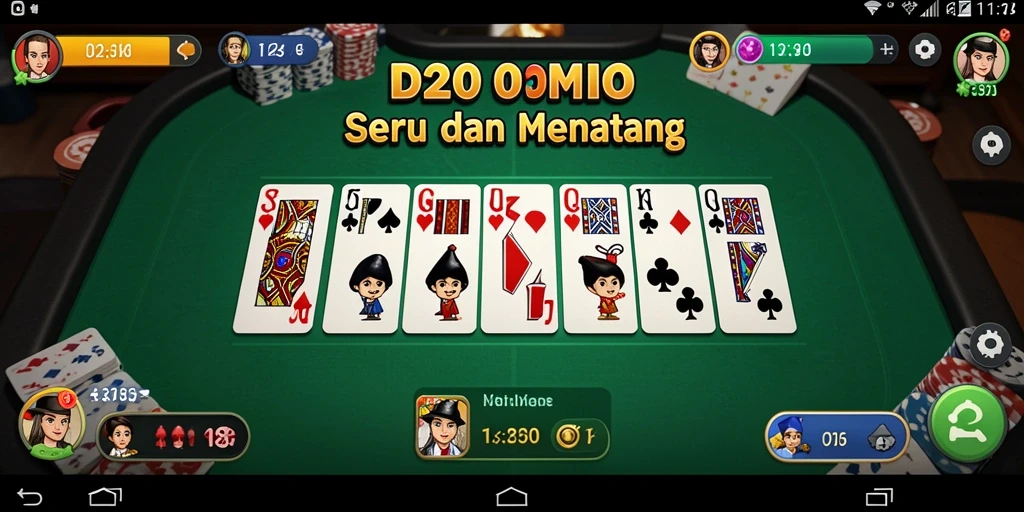 Tampilan gameplay seru D200M yang menarik dan interaktif.