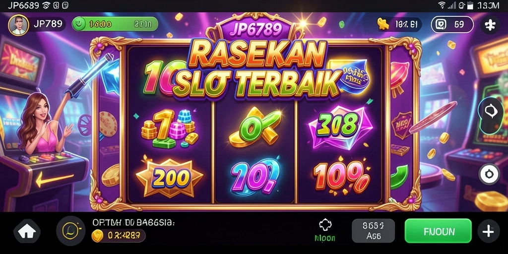 Tampilan gameplay seru dalam game Slot JP6789.