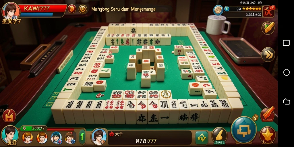 Screenshot gameplay KAWI777 yang seru dan menantang.