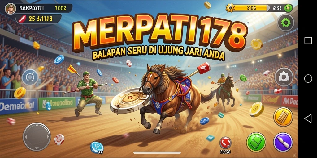 Tampilan menakjubkan dari gameplay balapan MERPATI178.