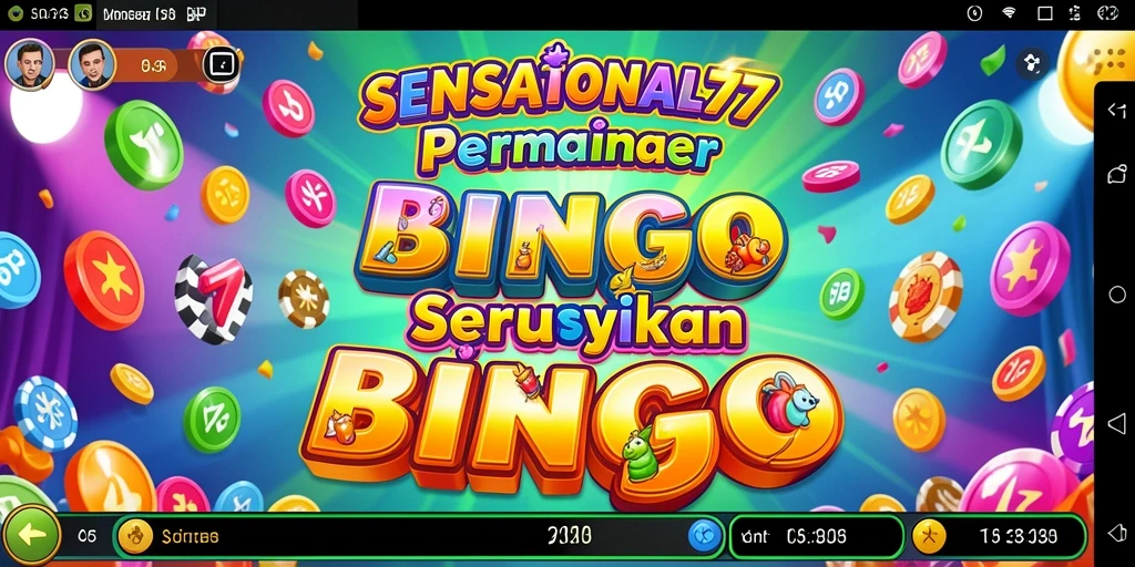 Screenshot SENSATIONAL77 menampilkan gameplay Bingo yang seru.