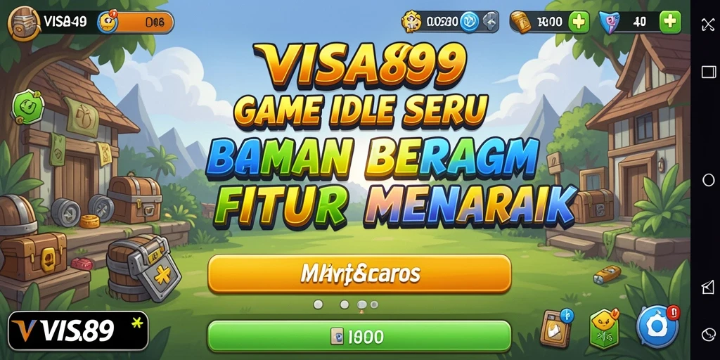 Tampilan gameplay menarik dan interaktif di VISA89.