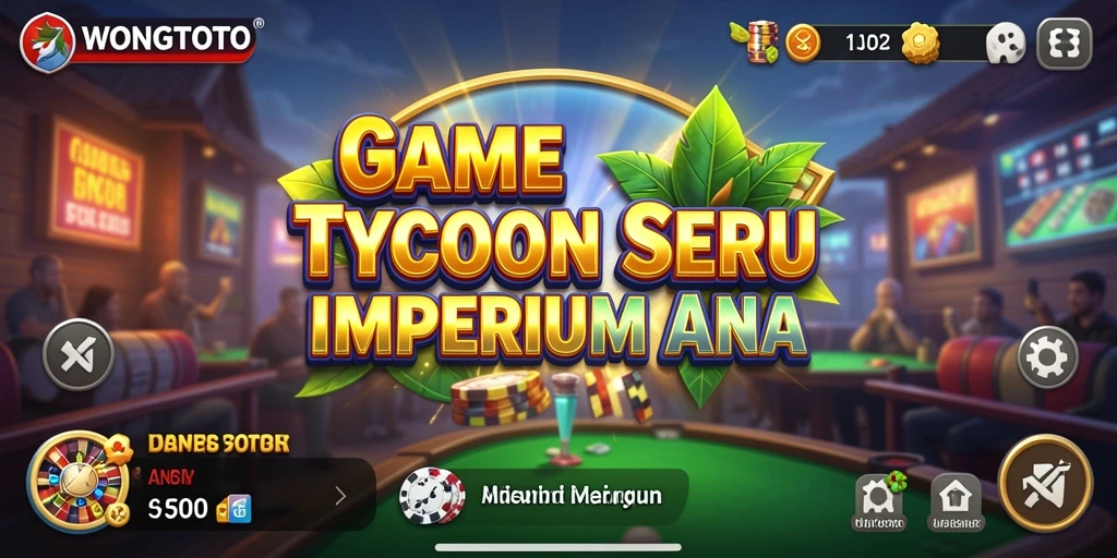 Tampilan menarik gameplay <strong>WONGTOTO</strong> yang menggambarkan pembangunan bisnis.