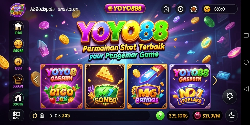 Tampilan gameplay mengesankan dari permainan Slot YOYO88.